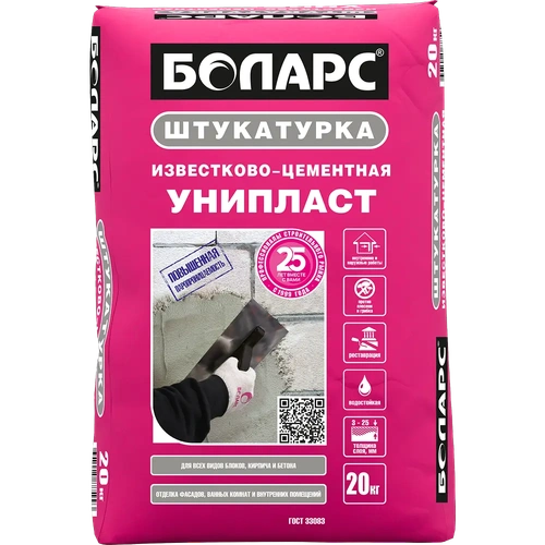 Штукатурка Унипласт Известково-цементная