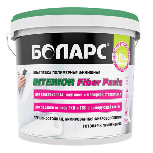 Шпатлевка для стеклохолста Interior Fiber Pasta