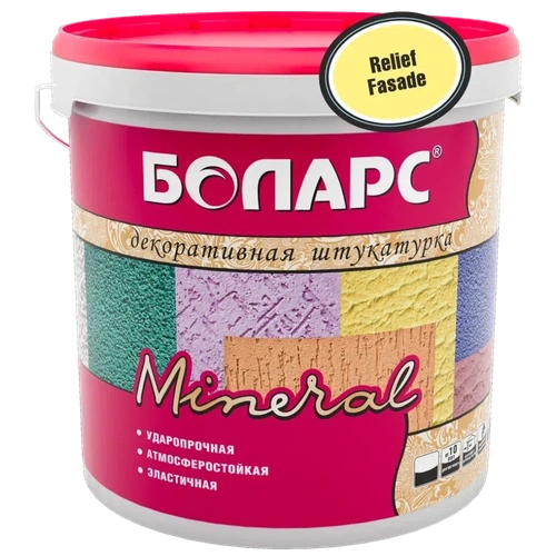 Декоративная штукатурка Mineral Relief Fasad