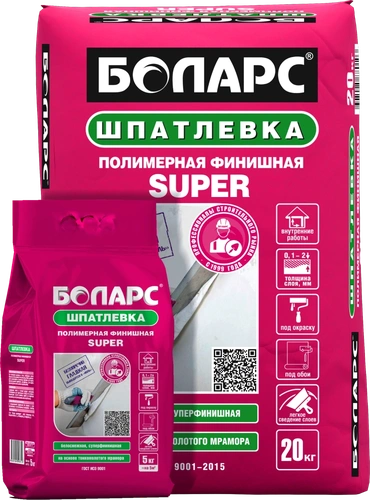 Шпатлевка полимерная финишная Super