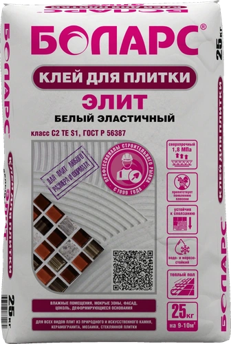 Клей для плитки Элит