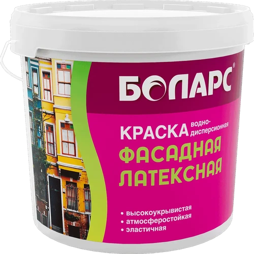 Краска водно-дисперсионная фасадная латексная