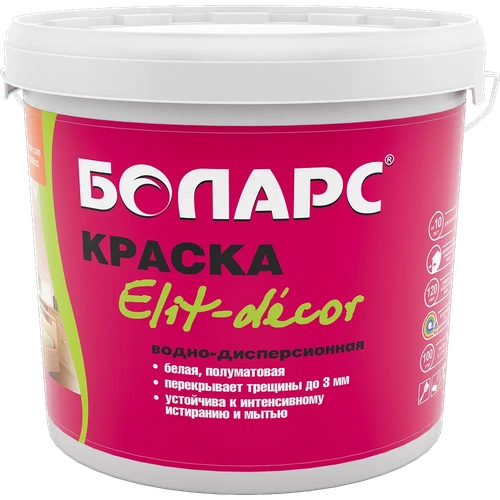 Краска водно-дисперсионная Elit-decor сверхэластичная