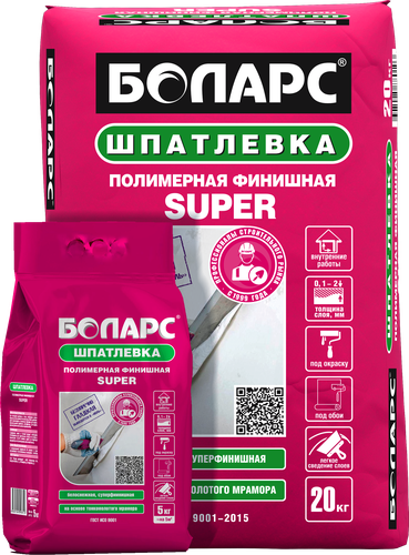 Шпатлевка полимерная финишная Super