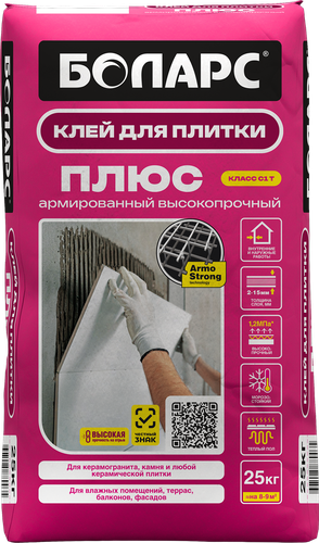 Клей для плитки Плюс