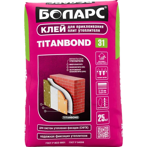 Клей для систем теплоизоляции Titanbond